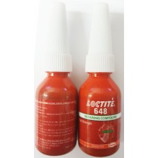 Loctite 648 Retaining Compound 10ML high strength. High temperature resistance. 